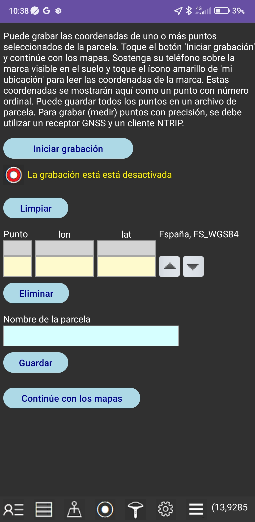 Gps Parcela