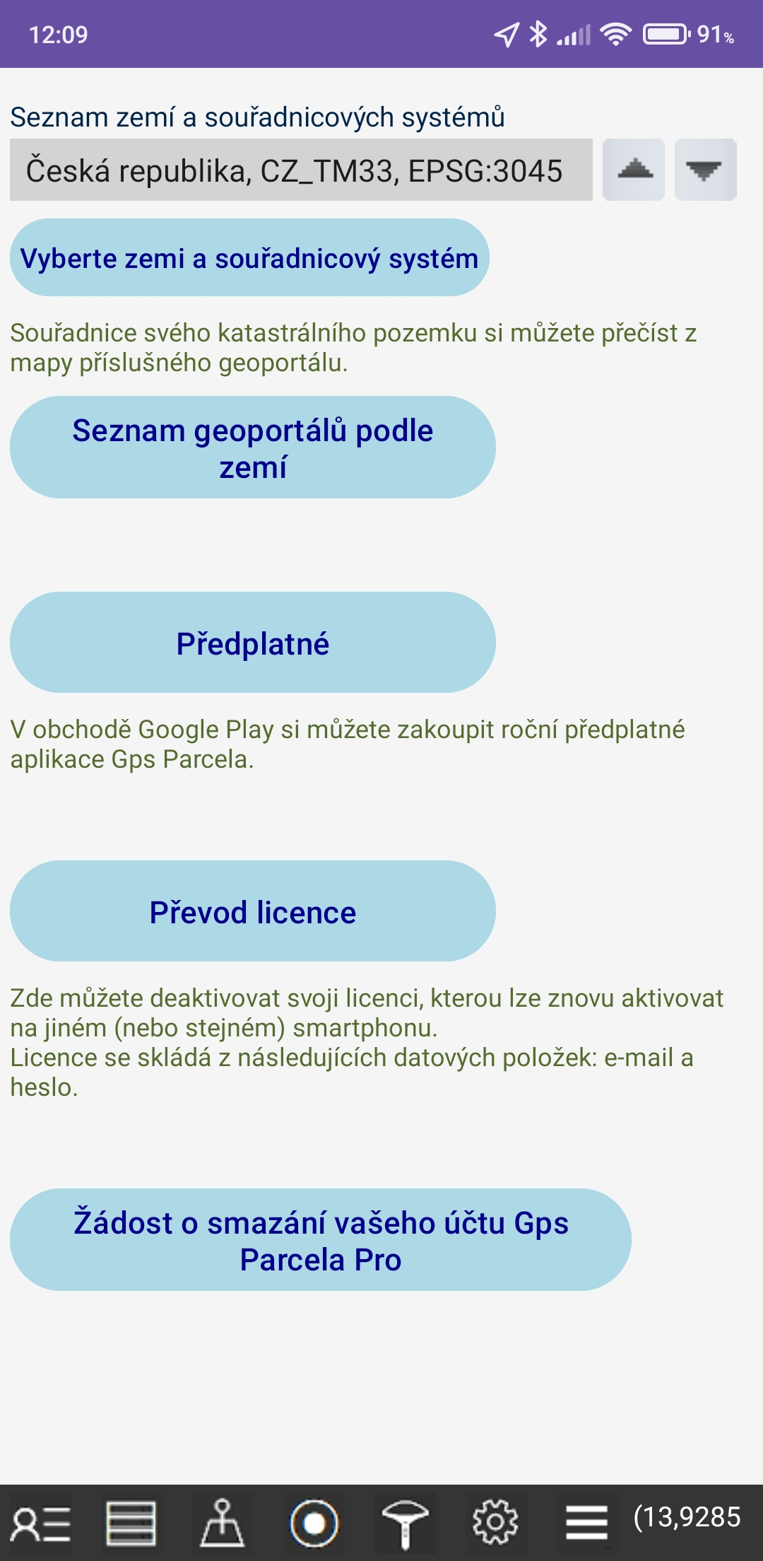 Gps Parcela