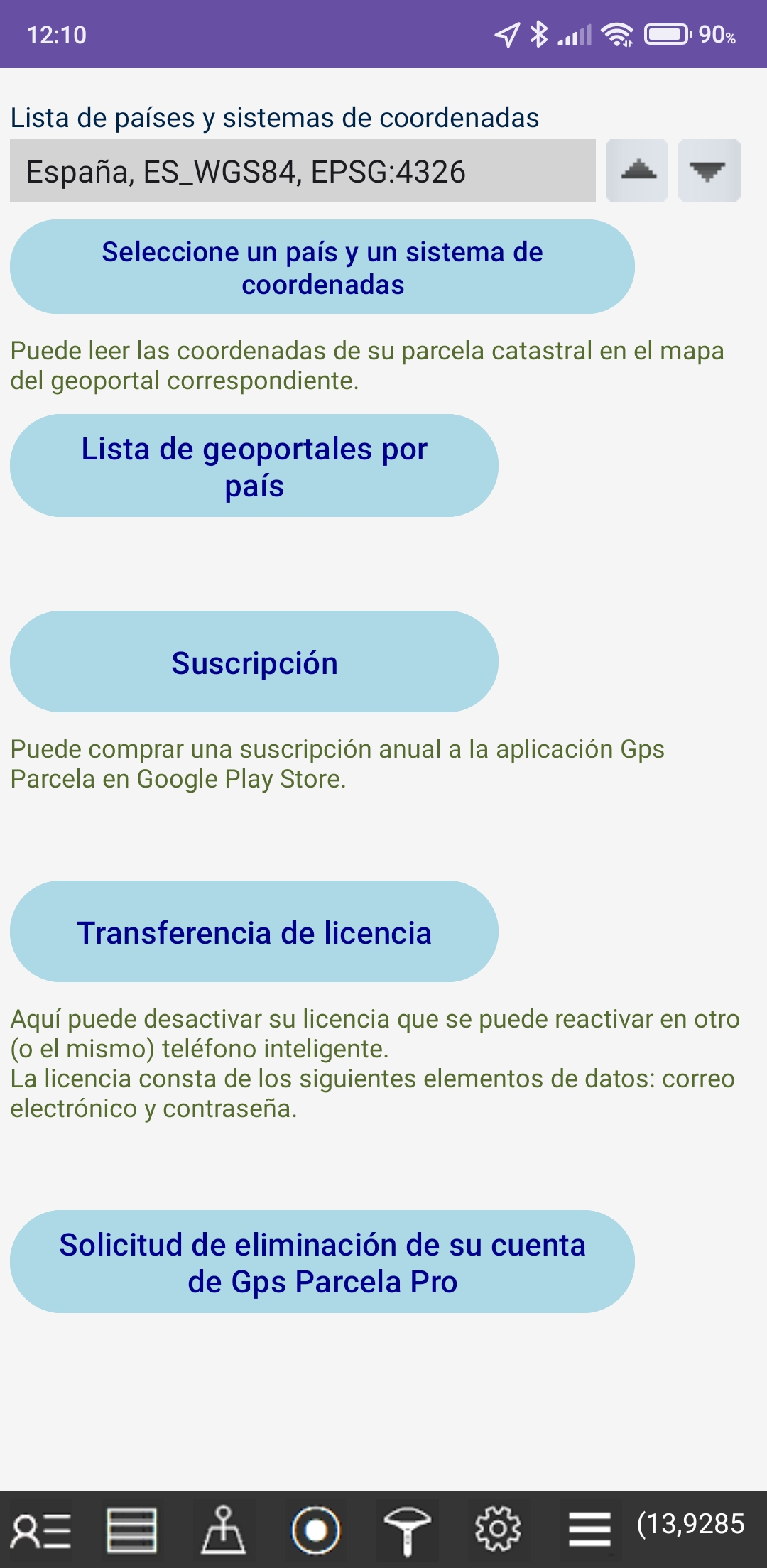 Gps Parcela