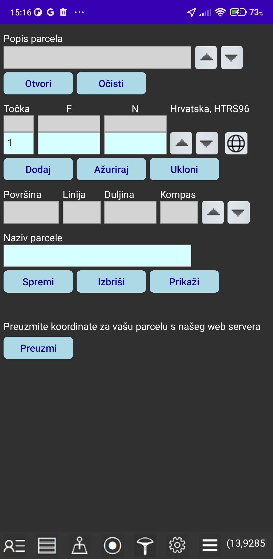 Gps Parcela