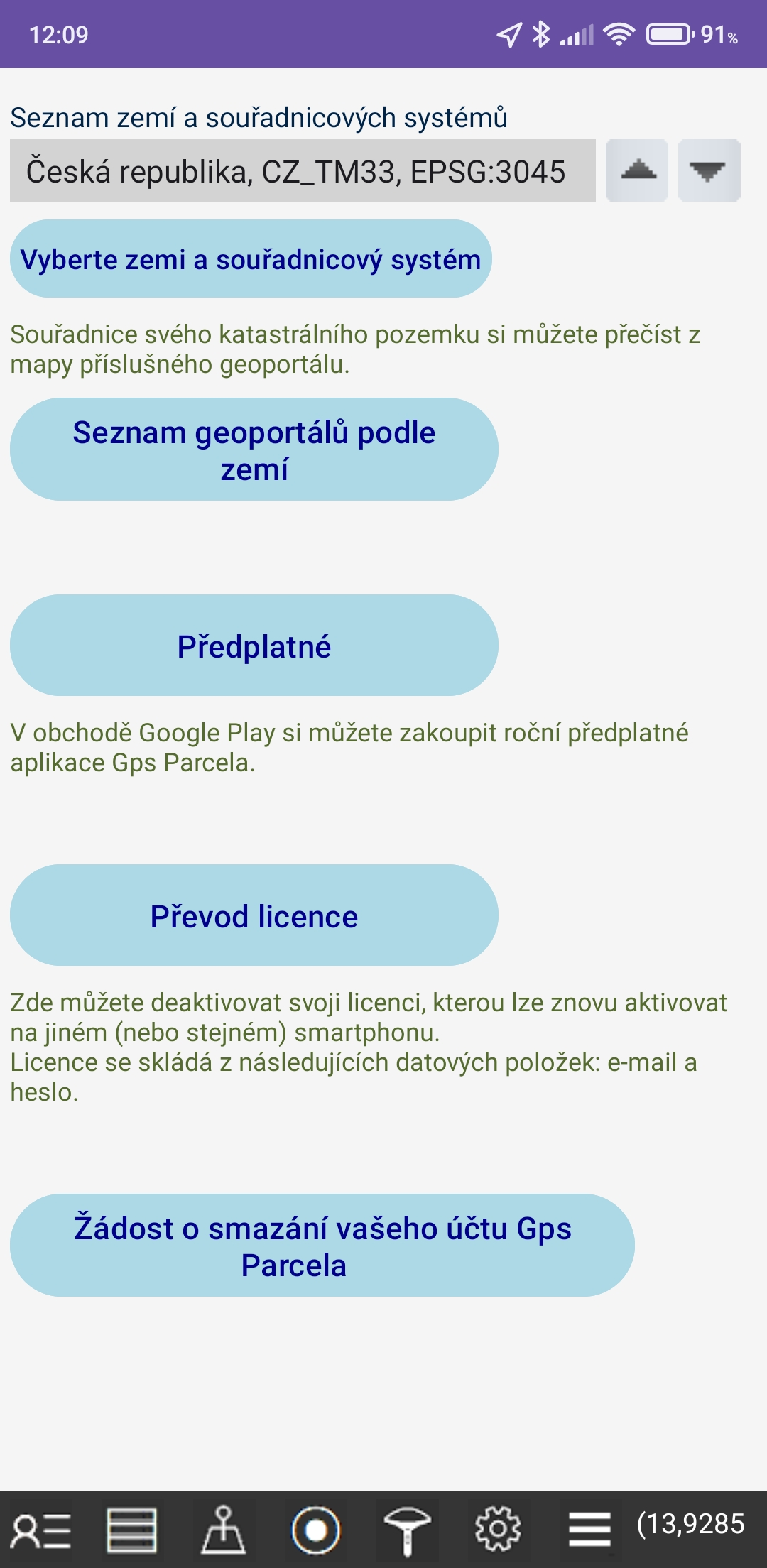 Gps Parcela