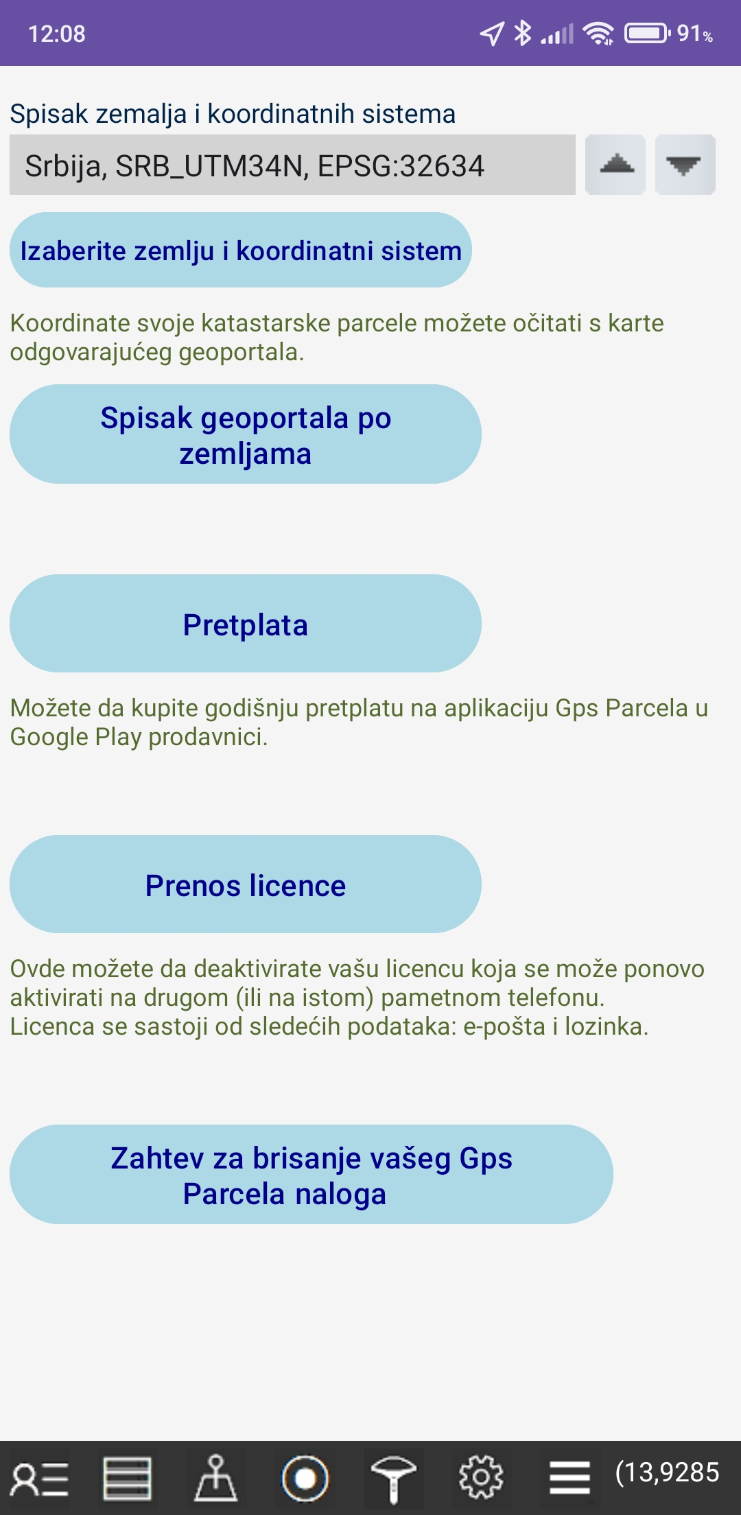 Gps Parcela